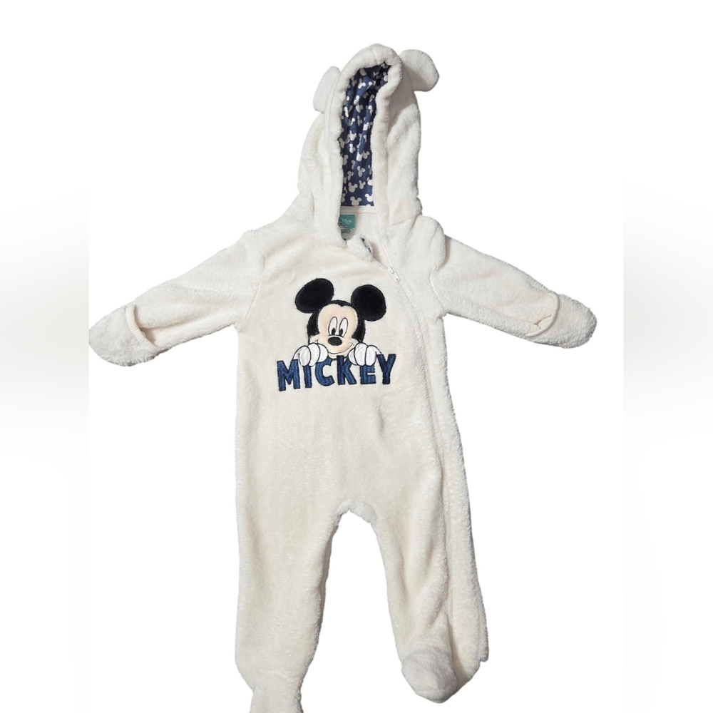 Carter's Cream Mickey Mouse Footie